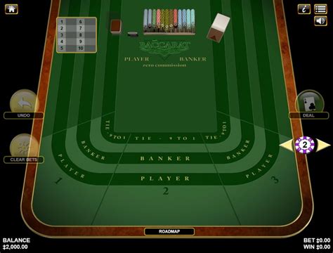 Baccarat Zero Commission 888 Casino